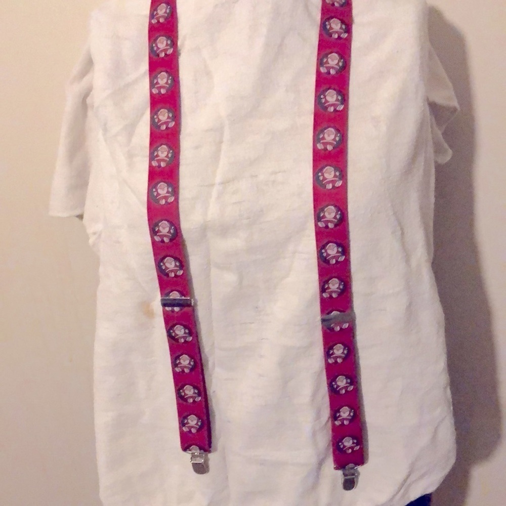 Christmas suspenders average size man wait for Christmas and years to come